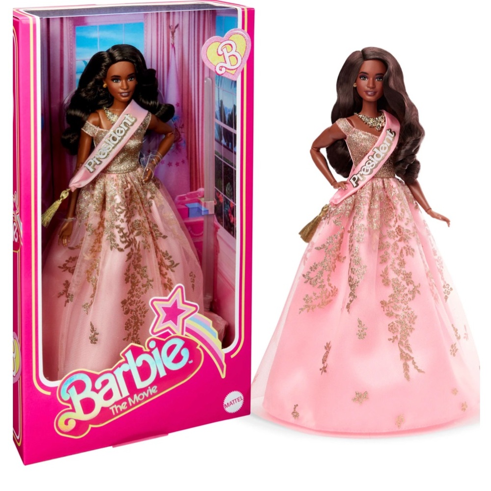 Barbie The Movie President Collectible Doll
